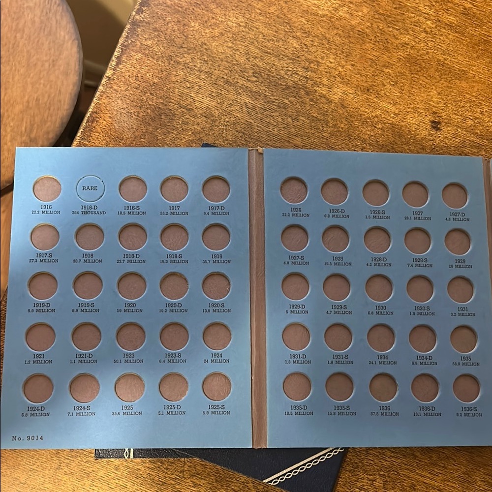 Blue Coin Collection Album - Picture 2 of 3